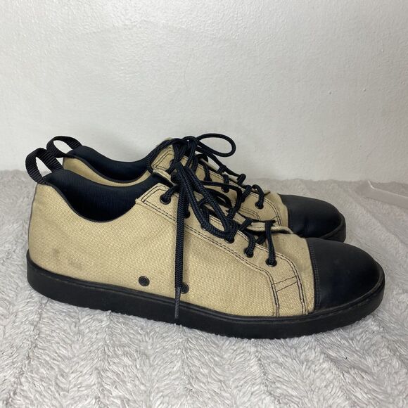 Men's Black and Tan Sneakers - Picture 6 of 13